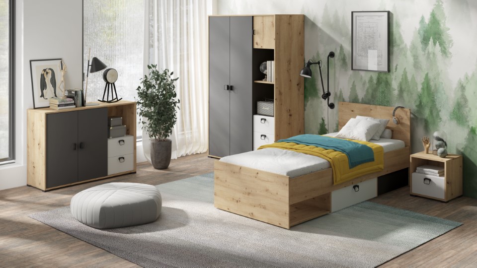 Dětský / Studentský  pokoj STRAKOŠ K-VIN 01